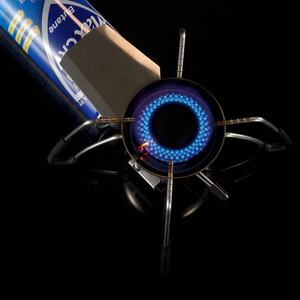 Réchaud à <span class=keywords><strong>gaz</strong></span> pliable portable pour le <span class=keywords><strong>camping</strong></span> avec carburant au butane, haute puissance, utilisation en extérieur, alternative à SOTO, capacité de 3 à 5 personnes, déflecteur de vent - Product Image 5