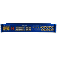 Amplificateur audio de voiture à 10 canaux Égaliseurs Classe AB Combinaison de subwoofer sonore de voiture