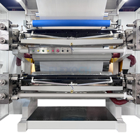 Máquina de Impresión Flexográfica de Impresión Central de Alta Precisión de 4 Colores para Películas Plásticas y Empaques Flexibles