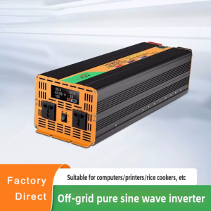 Compresseur industriel extérieur pour véhicule 5000W, alimentation à onde sinusoïdale pour climatiseurs domestiques et moteurs, modèle HJ-10000S-L P HJ-100 - Product Image 6