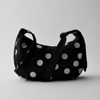 Sac à main bandoulière pour femme, design personnalisé, tendance, avec fermeture à glissière, léger et imperméable, pour un usage quotidien décontracté