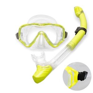 Masque de plongée anti-buée en silicone, entièrement sec, best-seller transfrontalier pour hommes et femmes, nouveau style de masque de plongée - Product Image 5