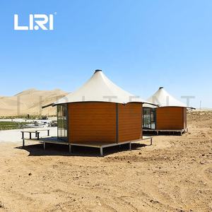 Çölde açık lüks büyük altıgen glasafari Safari otel çadırları - Product Image 6