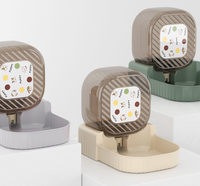 Nouvel Arrivage Offre Spéciale Distributeur d'Eau Pliable Grande Capacité en PP pour Chats, Style Coréen, Outil d'Abreuvement Manuel pour Petits Animaux