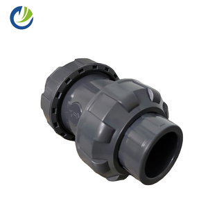 Vanne en <span class=keywords><strong>PVC</strong></span> Chine Zhejiang Taizhou Vente chaude 20 25Mm Vanne de retenue en <span class=keywords><strong>PVC</strong></span> noir pour l'irrigation - Product Image 2