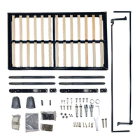 Mécanisme de lit mural Vertical, argent, design simple pour gagner de l'espace