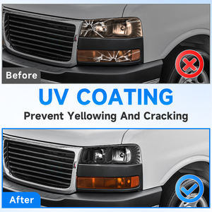 Горячая распродажа: Фара в сборе для <span class=keywords><strong>Chevrolet</strong></span> Express 2003-2022 | Фары для GMC Savana 1500 2500 3500 - Product Image 4