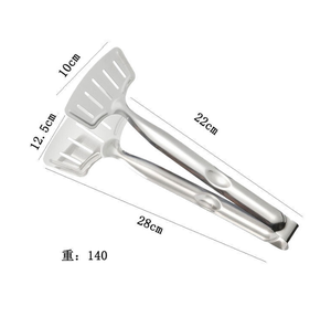 Pinza para Barbacoa DFT49 de Acero Inoxidable 304, Pinza Multifuncional para Comida Coreana, Pinza para Filetes, Espátula para Pescado - Product Image 3