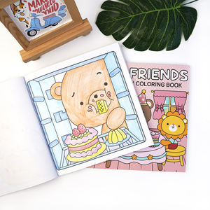 Vente en gros de livres de coloriage super mignons pour enfants, adultes et adolescents avec des designs adorables pour la relaxation - Product Image 6