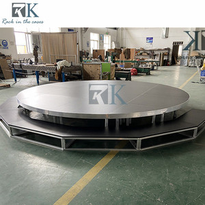 Aluminum Alloy Material Wedding Outdoor <b>Platform</b> Luxury Round <b>Stage</b> Podium Concert Event <b>Stage</b> - Product Image 2