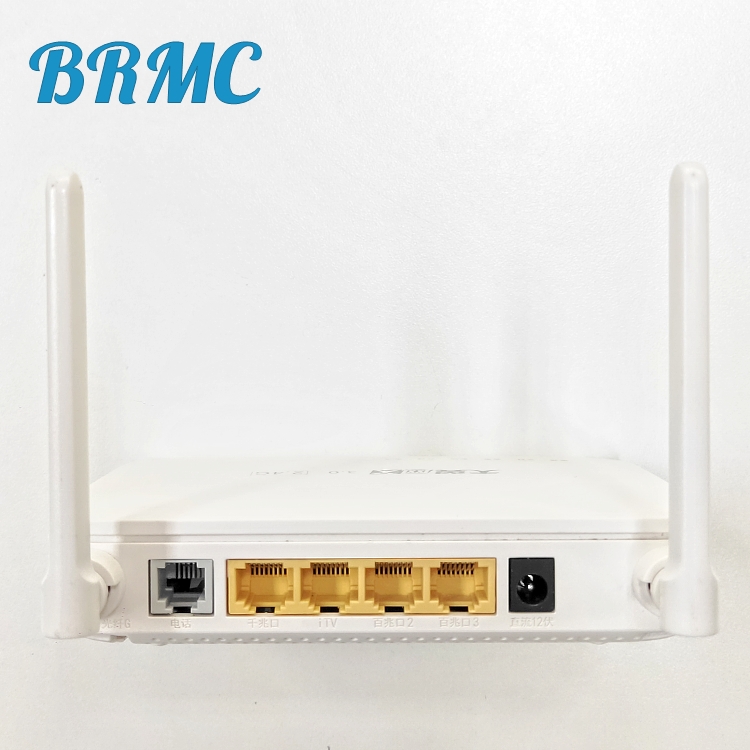 Used HS8145C5 Xpon Optic Machine WIFI 1GE+3FE+ 1Tel+USB Optical Network Terminal Modem Router HS 8145C5 Gpon Epon Ont ONU