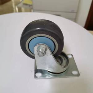 Modernes Design Kleine Nylon+Eisen Drehbare Rollen Doppelkugellager Universell für Industrielle Nutzung Outdoor Krankenhaus Umgebungen Geräuscharm - Product Image 2