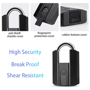 Lucchetto Intelligente JINJIAN in Lega di Zinco, Alta Sicurezza, Impermeabile IP67, con Impronta Digitale <span class=keywords><strong>per</strong></span> <span class=keywords><strong>Moto</strong></span> - Product Image 1