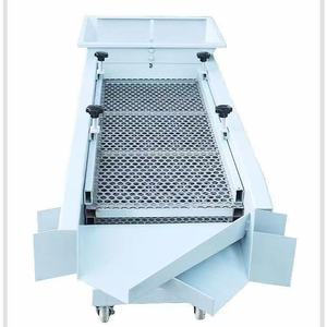 bibo Continuous Grading Machine <b>Sand</b> Gravel Granules Ore Feed Beans Wheat Corn Grain Linear Vibrating Screen Linear <b>Sieve</b> - Product Image 1