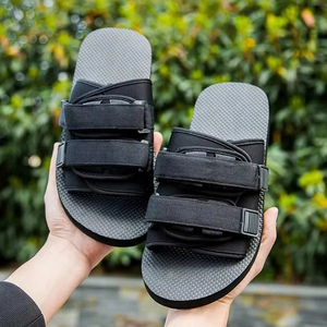 Chaussures en toile style couple, sandales décontractées de plage, pantoufles chaudes d'hiver, claquettes tendance pour femmes - Product Image 5