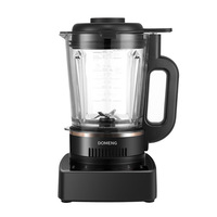 Blender Komersial Tugas Berat Pembuat Smoothie Penghancur Es Penggiling Jus Wadah Kaca Pemanas Pencacah Mode Turbo 5+ Hotel