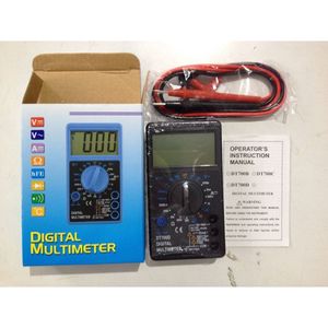 Multimètre portable DT700D (CE) avec grand écran, avomètre, ampèremètre et testeur de tension - Product Image 3