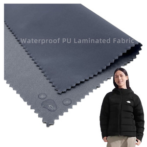 ผ้า FULIO PU เคลือบฟิล์ม T400/T800 กันน้ำ แข็งแรง รูปทรงดี สำหรับเสื้อแจ็คเก็ตขนเป็ดและเสื้อพาร์กา - Product Image 1