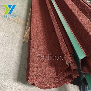 Colorful Stone Coated Metal <strong>Roof</strong> Tile Villa Accessory Valley <strong>Tray</strong> Angle ridge <strong>Flat</strong> Sheet - Product Image 2