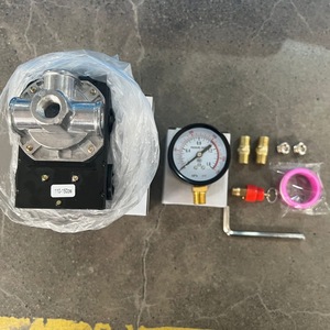 ตัวควบคุมแรงดันคอมเพรสเซอร์ G1/2 SPDT 100Psi พร้อมเกจวัดและอุปกรณ์สำหรับใช้กับปั๊มลม - Product Image 2