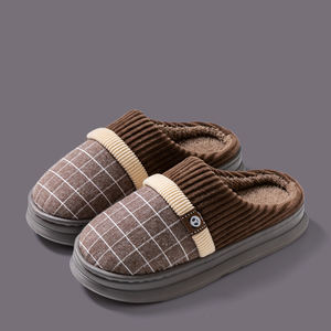 Nuevo producto Zapatillas para hombre zapatillas de Eva zapatillas cálidas zapatillas de felpa zapatillas de invierno Zapatillas de casa con alta calidad - Product Image 3