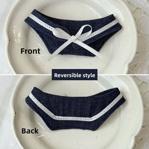Universal Plaid School Uniform Skirt for 10cm-20cm Dolls Kawaii Blue Checkered <strong>Dress</strong> for Labubu Clothes Wholesale - Product Image 2