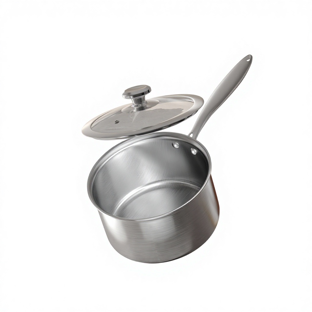 Pot à lait 18cm304 inox 2l