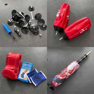 Ensemble de boxe vertical réglable <span class=keywords><strong>avec</strong></span> balle de frappe <span class=keywords><strong>avec</strong></span> <span class=keywords><strong>gants</strong></span> de boxe pour l'entraînement - Product Image 6