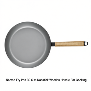 Sartén Nomad de 30 cm con mango de madera antiadherente para cocinar - Product Image 2