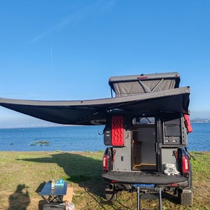 Campers <span class=keywords><strong>de</strong></span> Alto Rendimiento para Camionetas con Techo Elevable, Interior Espacioso y Cocina Integrada para Viajes por Carretera, Vacaciones Familiares o en Pareja - Product Image 3