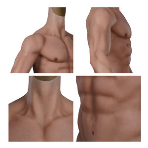 Costume Muscolare Artificiale in Silicone Eta, Braccia Muscolose, Pancia Realistica, Petto <span class=keywords><strong>Finto</strong></span>, Costume Muscolare Maschile per Crossdresser e Cosplayer - Product Image 2
