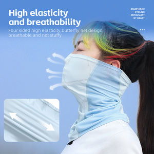 WEST BIKING-Mascarilla facial fotocromática para bicicleta, equipo de ciclismo de verano, transpirable, para viajes - Product Image 3