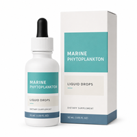 Nutrition liquide pour plantes marines avec extrait de phytoplancton, méthylcobalamine, vitamine C, zinc et sélénium, vente en gros OEM