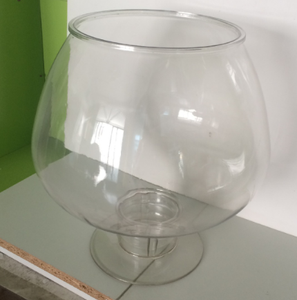 6,8 L Goblet Vorm Aquarium Huishouden Plant Goudvis Kom Plastic Aquaria Transparant - Product Image 3