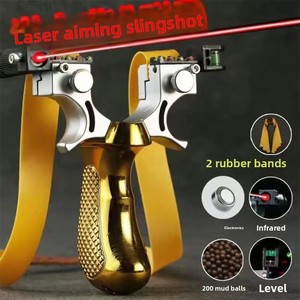Tirachinas ABS de Precisión Nivel 98K, Alta Elasticidad, Uso en Exteriores, Láser Infrarrojo, Duradero, para Adultos, Tiro Competitivo, <span class=keywords><strong>Catapulta</strong></span> - Product Image 2