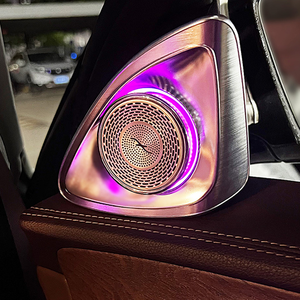 Pour Mercedes Benz 2016-2023 W213/2024+W214 OEM 4D Tweeter rotatif avec éclairage d'ambiance et éclairage d'ambiance pour les aérateurs Turbo - Product Image 3