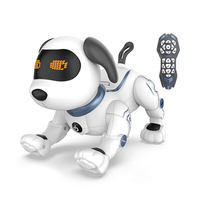 Venta caliente 2,4g Control remoto inteligente baile mecánico programación electrónica Rc mascota Robot perro juguete multifunción para niños