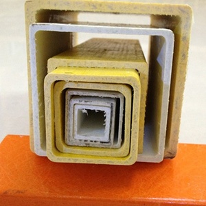 Tubo Cuadrado de FRP, Tubo Redondo Hueco de Resina Epoxi Compuesta Pultruida - Product Image 4