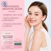 Film oral dissolvable au L-glutathion et au collagène OEM/ODM pour les soins de la peau et les compléments beauté – Bandes de film orales au L-glutathion