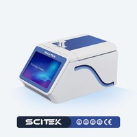 Extracteur d'acides nucléiques automatisé SCITEK, oscillation multi-niveaux réglable, écran tactile, ventilation par ventilateur