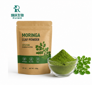 Estratto in Polvere <span class=keywords><strong>di</strong></span> Foglie <span class=keywords><strong>di</strong></span> Moringa 10:1 Idrosolubile per Capsule Integratori, Fabbrica OEM GMP - Product Image 3