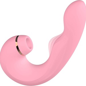 Vibratore 2 in 1 per Adulti, Stimolatore Femminile per Punto G, Clitoride e Labbra, in ABS + Silicone, Impermeabile IPX7, Ricarica USB - Product Image 5