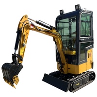 Nouvelles excavatrices E.P de 1,8 tonne pour la construction, l'agriculture, la foresterie et les travaux agricoles, prix des excavatrices de 1,5 tonne