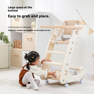 Baby Multifunctional Growth Chair Children Dining <strong>Eating</strong> Dining High Chairs Kids Study Feeding Chair Ages 1-12 Years - Product Image 4