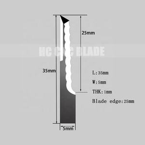 Allongement des lames dentelées mousse nid d'abeille carbure tungstène lame de coupe JWEI AOL IECHO AOKE COMELZ RUIZHOU EMMA SUMMA RUKING - Product Image 2