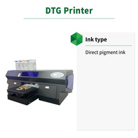 Nouvelle imprimante DTG DigiBonPro 5040 - Tissus brodés, t-shirts, textiles, têtes d'impression industrielles, encre pigmentée CMYK, entièrement automatique