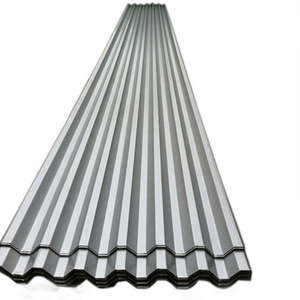 Tôle de Toiture Ondulée en Acier Galvanisé 12*18H10T 660 688 915 Prix Usine Tôle de Revêtement Ondulée en Acier Galvalume pour Plancher - Product Image 1