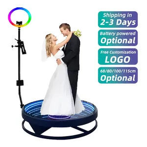 Oux logotipo personalizado gratuitamente, para ipad, cabine de fotos, 360 graus, para festa de casamento, aniversário