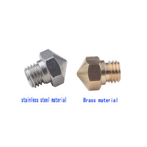 Accesorios para Impresora 3D, Máquina de Fundición Flash, <span class=keywords><strong>Boquilla</strong></span> Dreamer Wolverine <span class=keywords><strong>MK10</strong></span>, <span class=keywords><strong>Boquilla</strong></span> de Cobre, <span class=keywords><strong>Boquilla</strong></span> Roscada M7, <span class=keywords><strong>Boquilla</strong></span> de Latón - Product Image 4