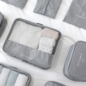 Thiết Lập của 6 Nén Đóng Gói Cubes Du Lịch Hành Lý Organizer Cho Vali Tổ Chức Cho Quần Áo Túi Cho Du Lịch Phụ Kiện - Product Image 6